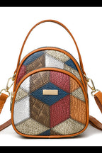 Sac femme patchwork avec bandoulière ajustable