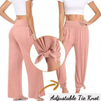 Pantalon de yoga femme fluide – pantalon large confortable pour sport et détente