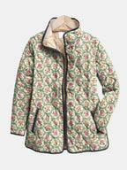 Amélie | Veste matelassée tapisserie fleurie