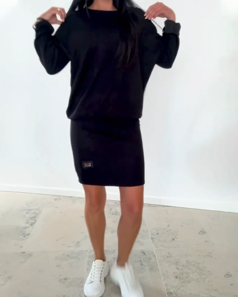 Robe droite femme manches longues – Confort et élégance au quotidien