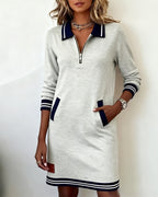 Robe Femme Manches Longues Chic | Automne & Hiver