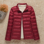 Veste Matelassée Légère Femme Avec Capuche Fonctionnelle Pour Usage Quotidien