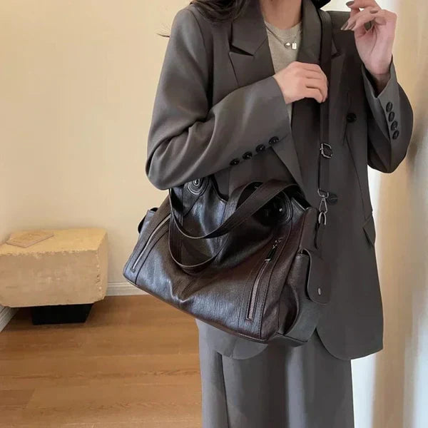 Sac à main femme élégant en PU avec compartiments intérieurs – Pratique et moderne