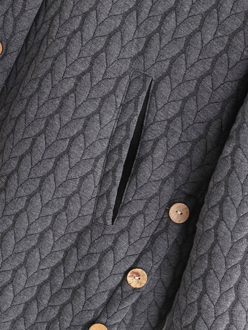 Manteau femme casual doublé chaud – veste d’hiver confortable