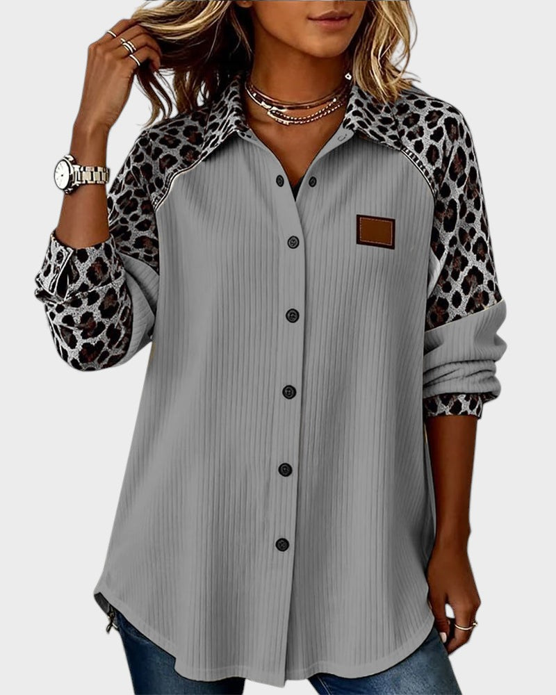 Chemise femme imprimé léopard | Décontractée & chic