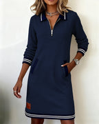 Robe Femme Manches Longues Chic | Automne & Hiver