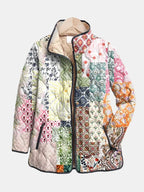 Florence | Veste matelassée patchwork bohème