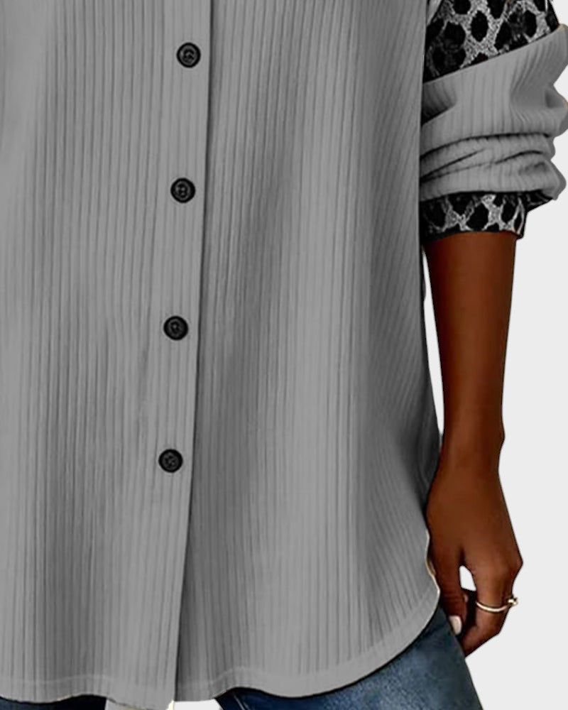 Chemise femme imprimé léopard | Décontractée & chic
