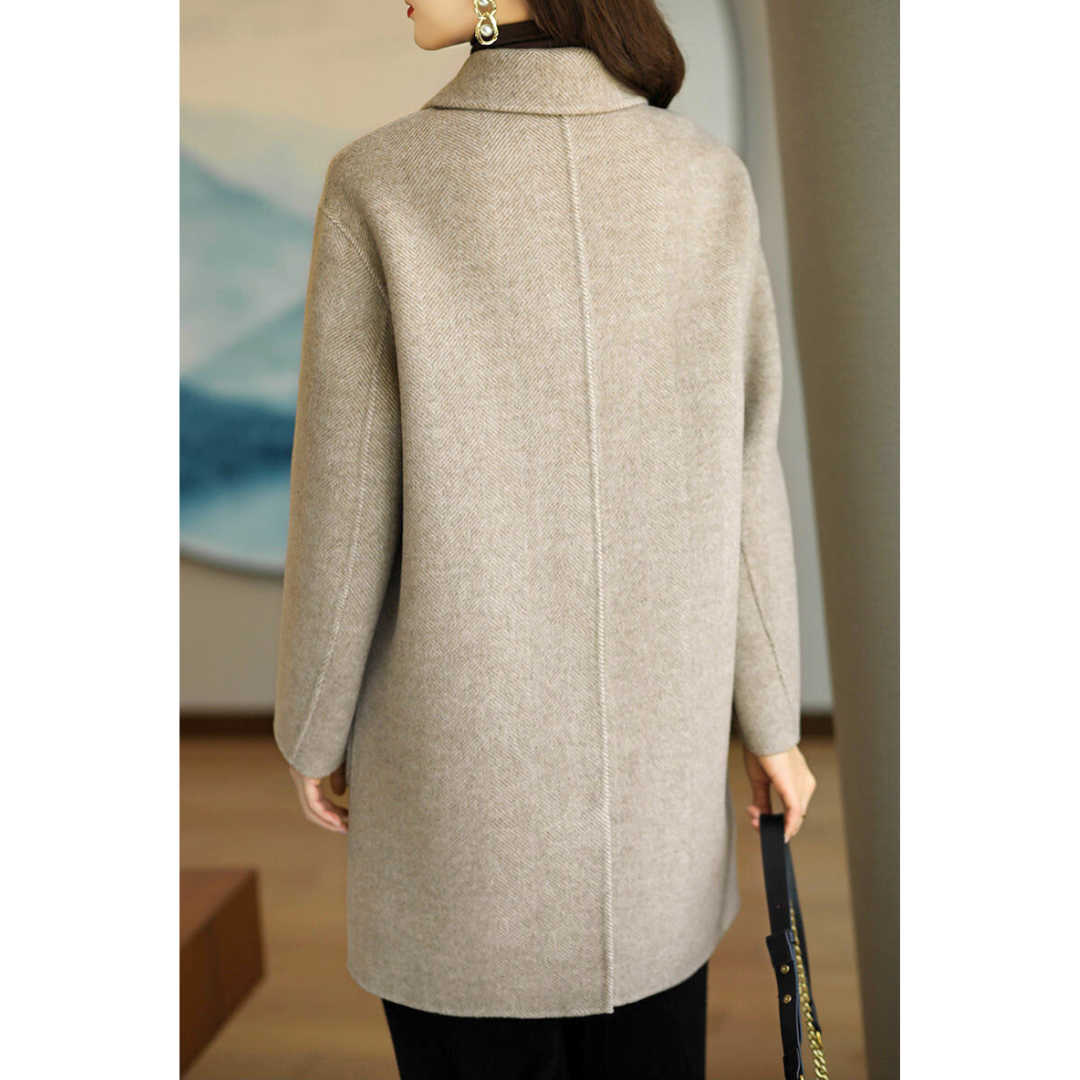 Manteau mi-long femme cintré – Élégant et coupe-vent