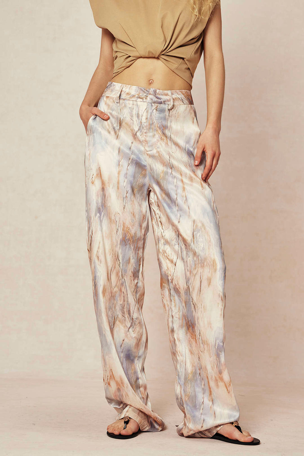 Pantalon Femme Imprimé Élégant