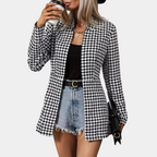 Blazer Élégant Femme  Coupe Structurée & Charme Intemporel