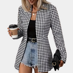 Blazer Élégant Femme  Coupe Structurée & Charme Intemporel