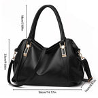 Sac À Main Femme Élégant Grande Capacité Avec Détails Dorés