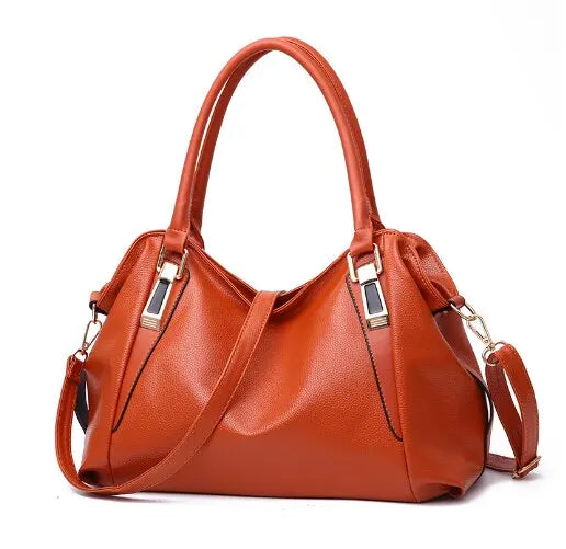 Sac À Main Femme Élégant Grande Capacité Avec Détails Dorés