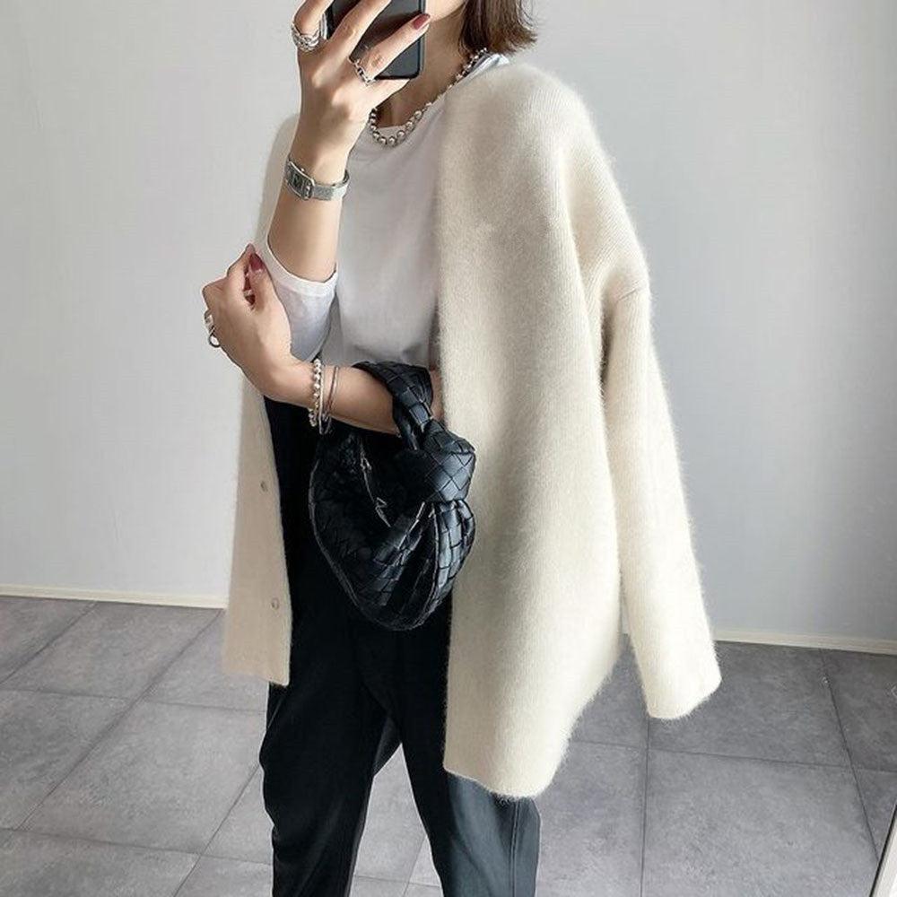 Cardigan femme en cachemire doux – élégant, léger et chaud pour un style raffiné