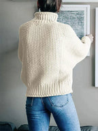 Pull Col Roulé Maille Épaisse – Confort Hivernal Intemporel