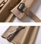 Trench-coat femme ceinturé imperméable – manteau mi-saison élégant et fonctionnel