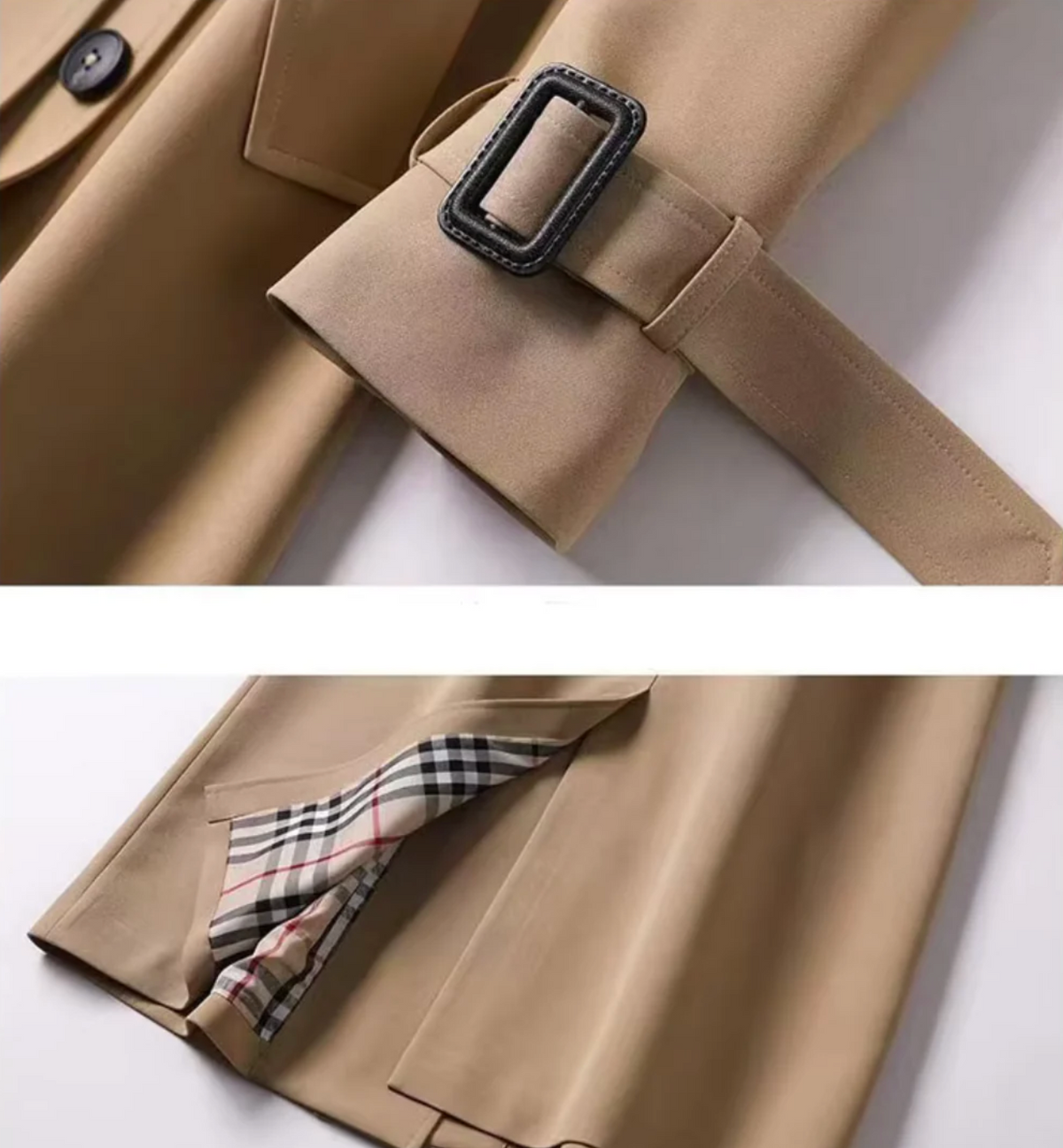 Trench-coat femme ceinturé imperméable – manteau mi-saison élégant et fonctionnel
