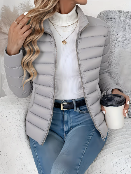 Solis Veste Femme Printanière Légère Matelassée