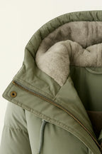 Manteau long matelassé femme – doudoune chaude et légère pour l’hiver