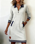 Robe Femme Manches Longues Chic | Automne & Hiver