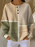 Pull Femme Chaud en Tricot Waffle | Confort & Douceur