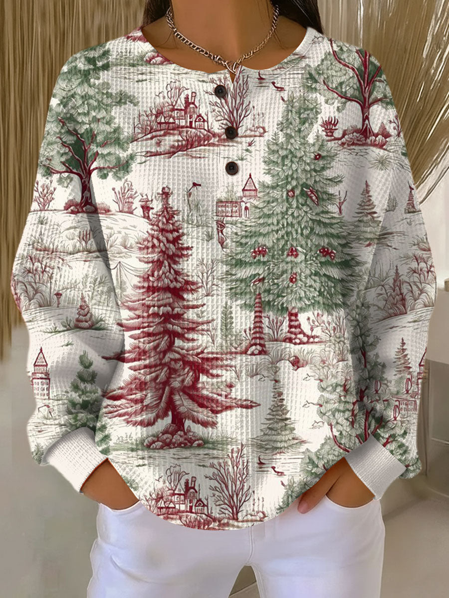 Pull Femme Chaud en Tricot Waffle | Confort & Douceur