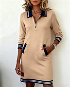 Robe Femme Manches Longues Chic | Automne & Hiver