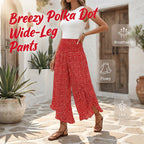 Pantalon Femme Fluide Taille Haute Jambes Larges Coupe Élégante Décontractée
