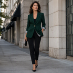 Blazer femme structuré pour look casual chic