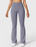 Legging Flare Sculptant Femme – Legging Taille Haute Avec Effet Scrunch