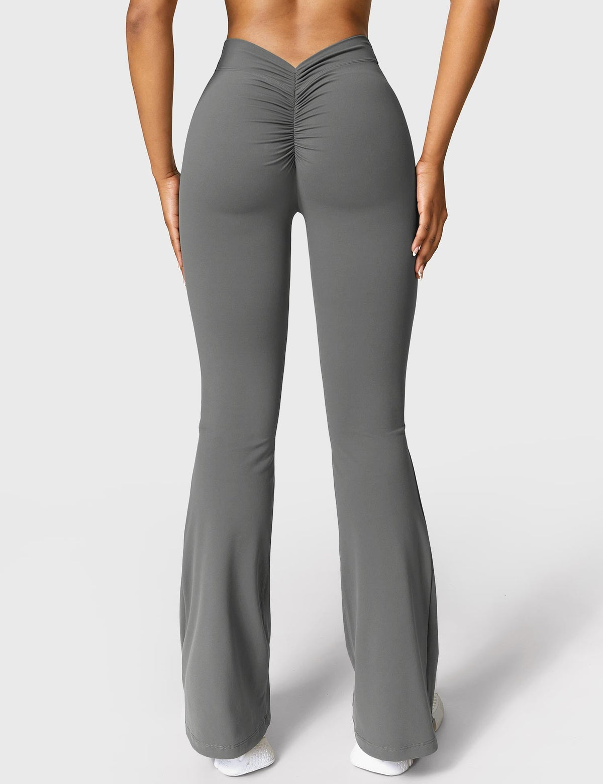 Legging Flare Sculptant Femme – Legging Taille Haute Avec Effet Scrunch