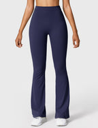 Legging Flare Sculptant Femme – Legging Taille Haute Avec Effet Scrunch