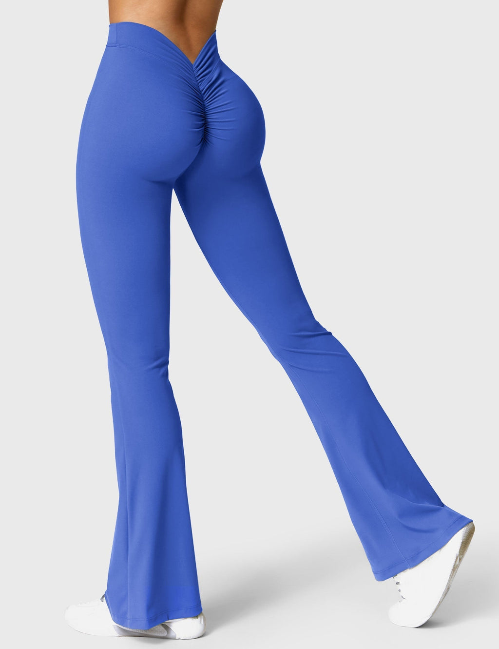 Legging Flare Sculptant Femme – Legging Taille Haute Avec Effet Scrunch