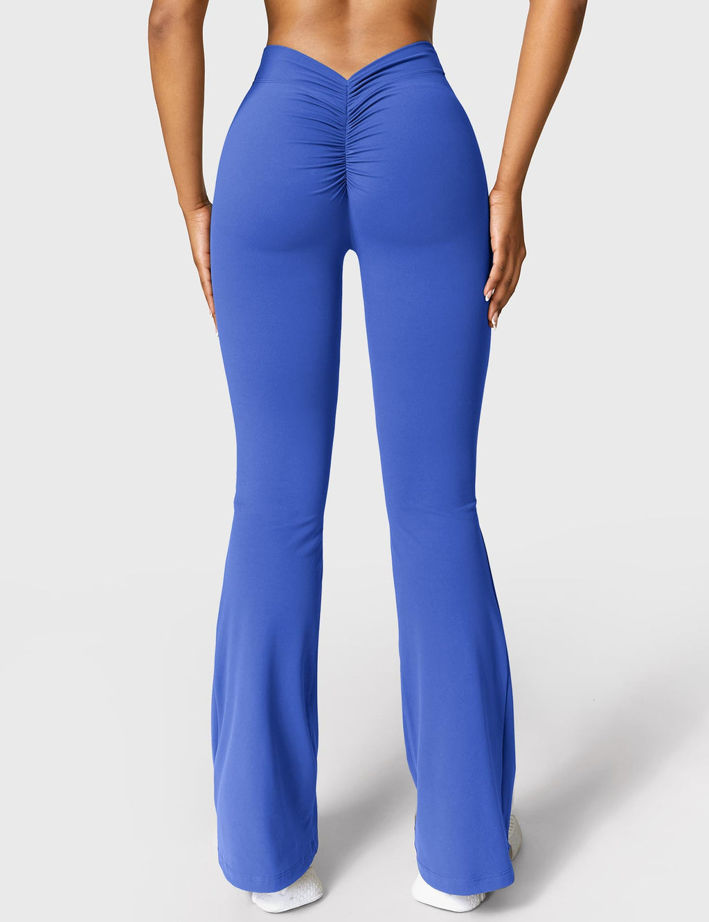 Legging Flare Sculptant Femme – Legging Taille Haute Avec Effet Scrunch