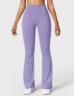 Legging Flare Sculptant Femme – Legging Taille Haute Avec Effet Scrunch